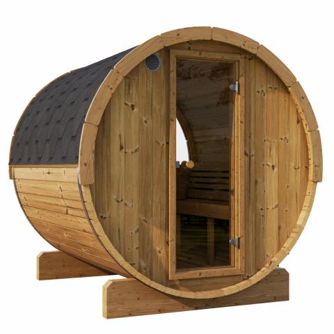 Forever Saunas Thermally Treated 6-Person Sauna With Back Window - Ready to Ship!