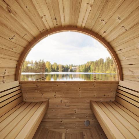 Forever Saunas Thermally Treated 6-Person Sauna With Back Window - Ready to Ship!